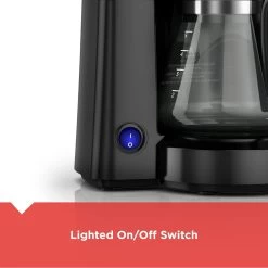 5-Cup Coffee Maker, Compact Design, Black -Koffie Kunst 5 Cup Coffee Maker2C Compact Design2C Black 2