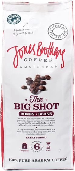 Jones Brothers Coffee The Big Shot Koffiebonen - 6 X 500 Gram