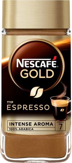 Nescafé Gold Espresso Oploskoffie - 6 Potten à 100 Gram -Koffie Kunst 533x1200 1