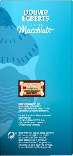 Douwe Egberts Verwenkoffie Latte Macchiato Oploskoffie - 5 X 8 Zakjes -Koffie Kunst 560x1200 1