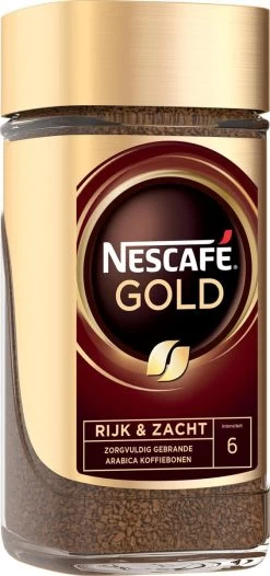 Nescafé Gold Oploskoffie - 6 Potten à 200 Gram -Koffie Kunst 564x1200 1