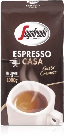 Segafredo Espresso Casa Koffiebonen - 1 Kg -Koffie Kunst 568x1200