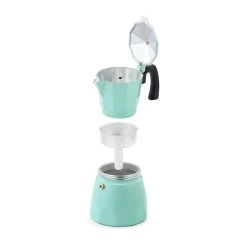 6-Cup Aluminum Espresso Maker 27 6-Cup Aluminum Espresso Maker -Koffie Kunst 6 Cup Aluminum Espresso Maker 7