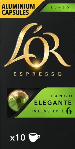 L'OR Lungo Elegante Koffiecups - Intensiteit 6/12 - 10 X 10 Capsules 21 L'OR Lungo Elegante Koffiecups - Intensiteit 6/12 - 10 X 10 Capsules -Koffie Kunst 606x1200 1