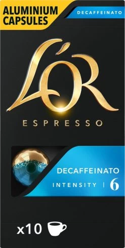 L'OR Espresso Decaffeinato Koffiecups - Intensiteit 6/12 - 10 X 10 Capsules 21 L'OR Espresso Decaffeinato Koffiecups - Intensiteit 6/12 - 10 X 10 Capsules -Koffie Kunst 607x1200 7