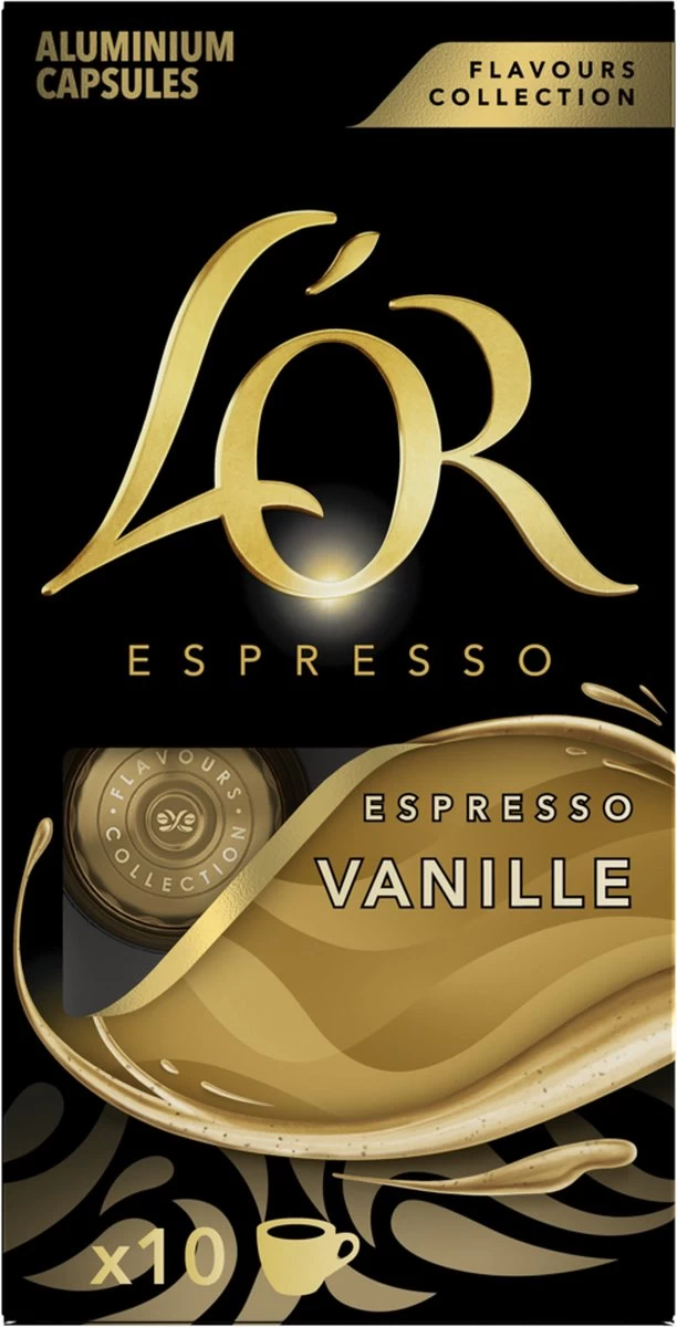 L'OR Espresso Vanille Koffiecups - 10 X 10 Capsules 7 L'OR Espresso Vanille Koffiecups - 10 X 10 Capsules - Afbeelding 5