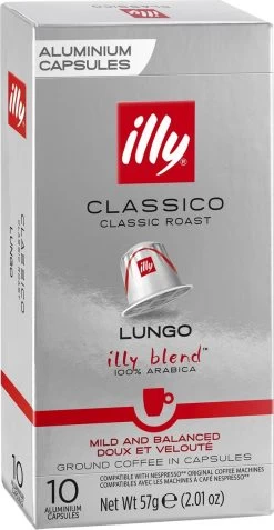 Illy Lungo Classico Koffiecups - Intensiteit 5/9 - 10 X 10 Capsules 7 Illy Lungo Classico Koffiecups - Intensiteit 5/9 - 10 X 10 Capsules -Koffie Kunst 621x1200 1