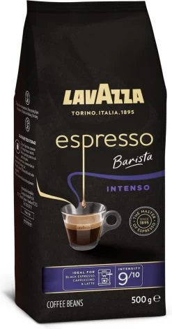 Lavazza Espresso Barista Intenso Koffiebonen - 500 Gram X4 -Koffie Kunst 629x1200 1