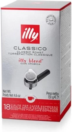 Illy ESE 18 Servings Monodose Normaal 9 Illy ESE 18 Servings Monodose Normaal -Koffie Kunst 651x1200