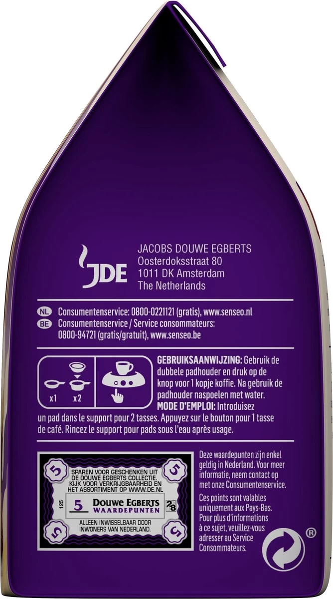 Senseo Cappuccino Choco Koffiepads - 2/9 Intensiteit - 4 X 8 Pads 8 Senseo Cappuccino Choco Koffiepads - 2/9 Intensiteit - 4 X 8 Pads - Afbeelding 6