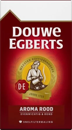 Douwe Egberts Aroma Rood Filterkoffie - 6 X 500 Gram -Koffie Kunst 669x1200 5