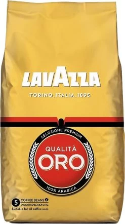 Lavazza Qualita Oro Koffiebonen -1 X 1 Kg -Koffie Kunst 670x1200