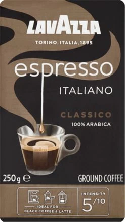 Lavazza Espresso Italiano Classico Gemalen / Filterkoffie - 8 X 250 Gram -Koffie Kunst 676x1200 2