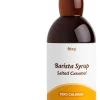 Fitcy | Koffiesiroop | Salted Caramel | Barista Syrup | Zero | Vegan | Vetvrij | Suikervrij | Keto-vriendelijk | Koffie | Siroop | 1L -Koffie Kunst 700x1200