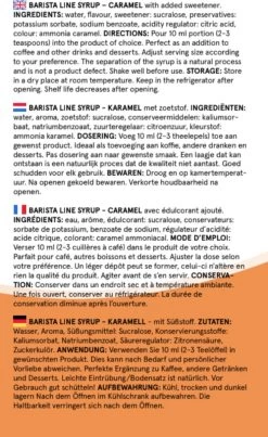 Fitcy | Koffiesiroop | Karamel | Barista Syrup | Zero | Vegan | Vetvrij | Suikervrij | Keto-vriendelijk | Koffie | Siroop | 1L -Koffie Kunst 736x1200