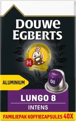 Douwe Egberts Lungo Intens (8) - 5 X 40 Koffiecups -Koffie Kunst 753x1200 1