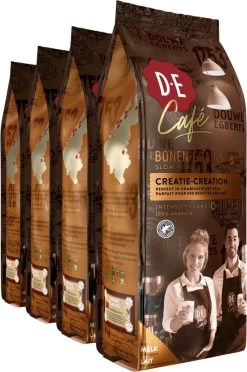 Douwe Egberts D.E Café Creatie Koffiebonen - 7/9 Intensiteit - 4 X 500 Gram 13 Douwe Egberts D.E Café Creatie Koffiebonen - 7/9 Intensiteit - 4 X 500 Gram -Koffie Kunst 796x1200