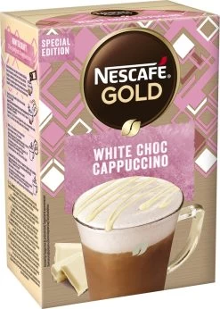 NESCAFE GOLD White Choc Cappuccino 6 Doosjes à 8 Zakjes -Koffie Kunst 857x1200 3