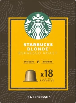 Starbucks By Nespresso Capsules Blonde Espresso Roast - 7 Doosjes à 18 Koffiecups 8 Starbucks By Nespresso Capsules Blonde Espresso Roast - 7 Doosjes à 18 Koffiecups -Koffie Kunst 884x1200 1