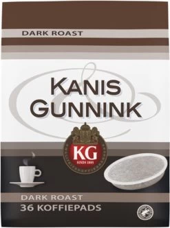 Kanis & Gunnink Dark Roast Koffiepads - 10 X 36 Pads 11 Kanis & Gunnink Dark Roast Koffiepads - 10 X 36 Pads -Koffie Kunst 894x1200 1