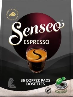 Senseo Espresso Koffiepads - 9/9 Intensiteit - 10 X 36 Pads -Koffie Kunst 909x1200 5