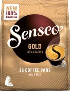 Senseo Gold Koffiepads - 5/9 Intensiteit - 10 X 36 Pads 23 Senseo Gold Koffiepads - 5/9 Intensiteit - 10 X 36 Pads -Koffie Kunst 925x1200