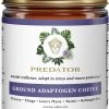 Predator - Ground Adaptogen Coffee - Mushroom Coffee - Vrij Van Caffeine 1 Predator - Ground Adaptogen Coffee - Mushroom Coffee - Vrij Van Caffeine -Koffie Kunst 935x1200
