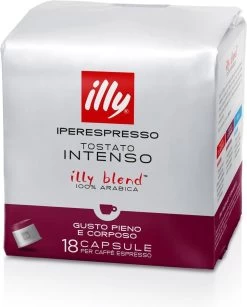Illy - Iperespresso Koffie Home Intenso 6 X 18 Capsules -Koffie Kunst 965x1200 1
