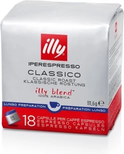Illy - Iperespresso Koffie Home Classico Lungo 6 X 18 Capsules -Koffie Kunst 965x1200 3