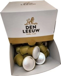 Voordeelpakket: Den Leeuw Lungo (80 Koffiecups) - Roast Koffiecups - Echte Hollandsche Koffie Van Den Leeuw In Nespresso Cups - Nespresso Compatibele Koffie Cups -Koffie Kunst 973x1200