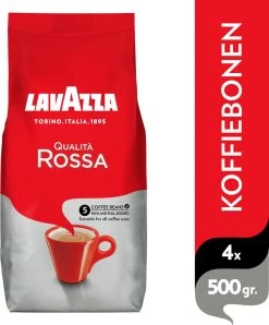 Lavazza Qualita Rossa Koffiebonen - 500 Gram X4 13 Lavazza Qualita Rossa Koffiebonen - 500 Gram X4 -Koffie Kunst 993x1200