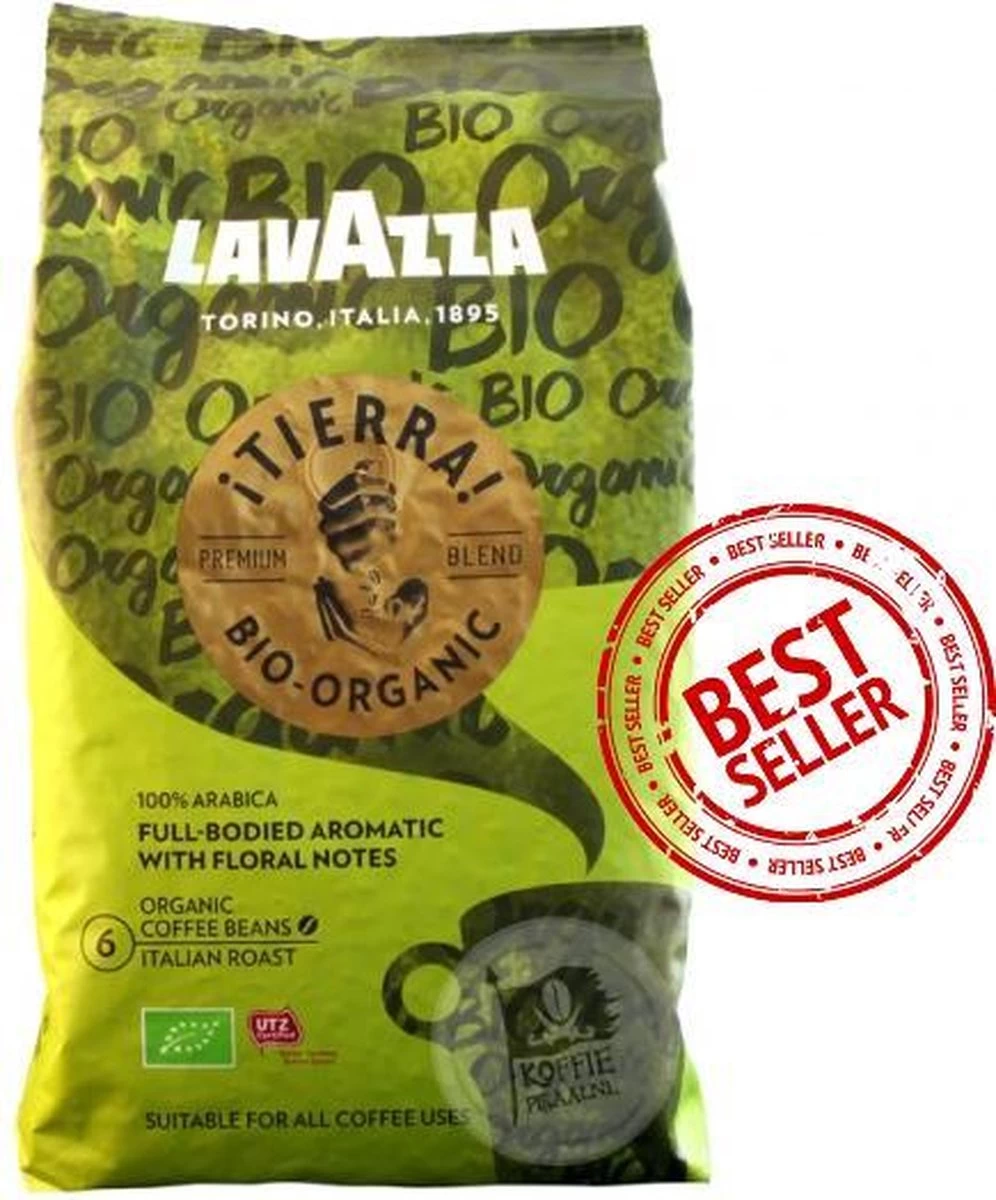 Lavazza BIO Organic Tierra Koffiebonen 3 Lavazza BIO Organic Tierra Koffiebonen