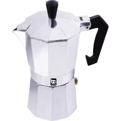 Bene Casa 6 Cup Aluminum Espresso Maker, Stove Top Espresso Maker, Single Shot - 6 Cup 11 Bene Casa 6 Cup Aluminum Espresso Maker, Stove Top Espresso Maker, Single Shot - 6 Cup -Koffie Kunst Bene Casa 6 cup aluminum espresso maker2C stove top espresso maker2C single shot 4