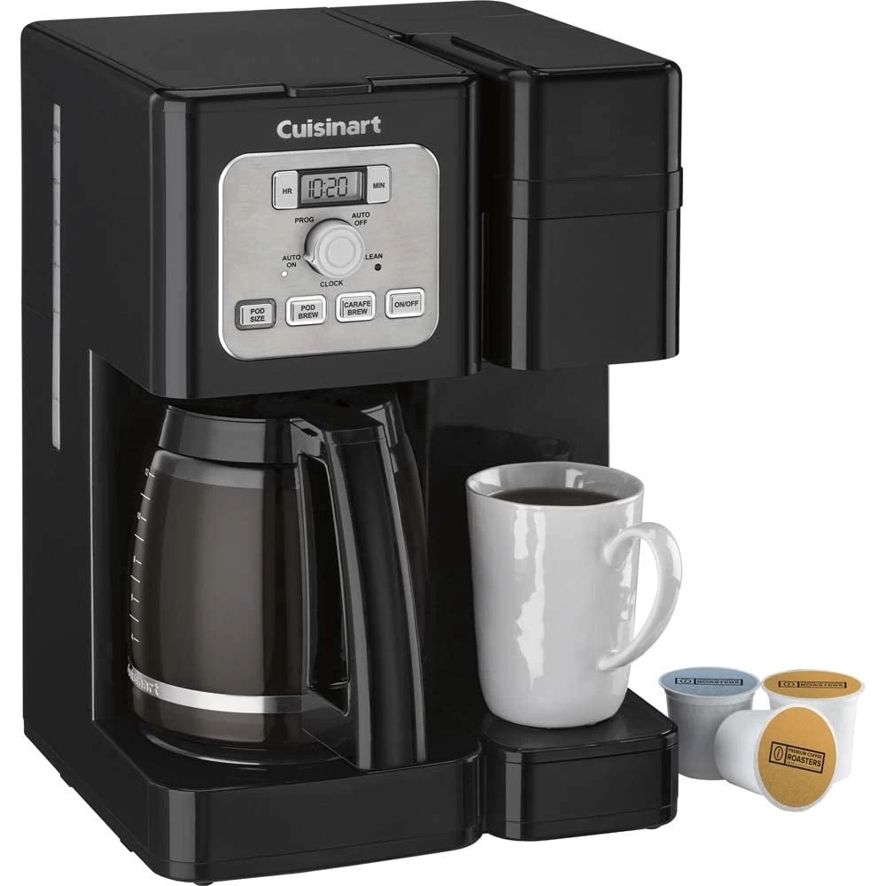Coffee Center Brew Basics (Black/Silver) Bundle With Victor Allen Colombian Single Serve Brew Cups Of Coffee (Includes 3 K-Cups) 6 Coffee Center Brew Basics (Black/Silver) Bundle With Victor Allen Colombian Single Serve Brew Cups Of Coffee (Includes 3 K-Cups) - Afbeelding 4