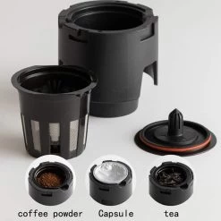 Coffee Maker Electric Fully Automatic Coffee Machine, Home Office Capsule Coffee Machine, Portable Espresso Coffee Maker -Koffie Kunst Coffee Maker Electric Fully Automatic Coffee Machine2C Home Office Capsule Coffee Machine2C Portable Espresso Coffee Maker 5