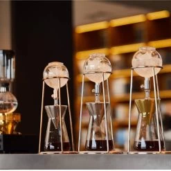 Coffee Maker Glass Filter Coffee Machine, Espresso Coffee Small Fine Drip Coffee Machines Home Office Automatic Coffee Machine