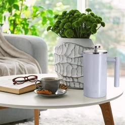 Coffee Maker, Double Wall Metal Insulation -Koffie Kunst Coffee Maker2C Double Wall Metal Insulation 10