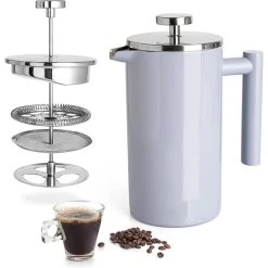 Coffee Maker, Double Wall Metal Insulation -Koffie Kunst Coffee Maker2C Double Wall Metal Insulation 11