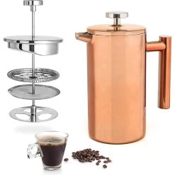 Coffee Maker, Double Wall Metal Insulation -Koffie Kunst Coffee Maker2C Double Wall Metal Insulation 6