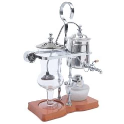 Coffee Maker, Elegant Double Ridged Fulcrum With Handle, Luxury Silver Coffee Maker, Antique Coffee Tea Brewer, Tea Maker -Koffie Kunst Coffee Maker2C Elegant Double Ridged Fulcrum with Handle2C Luxury Silver Coffee Maker2C Antique Coffee Tea Brewer2C Tea Maker 3