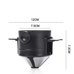 Coffee Makers Mini Pour Over Coffee Dripper Reusable Foldable Drip Coffee Filter Portable Paperless Coffee Maker 10 Coffee Makers Mini Pour Over Coffee Dripper Reusable Foldable Drip Coffee Filter Portable Paperless Coffee Maker -Koffie Kunst Coffee Makers Mini Pour Over Coffee Dripper Reusable Foldable Drip Coffee Filter Portable Paperless Coffee Maker 2