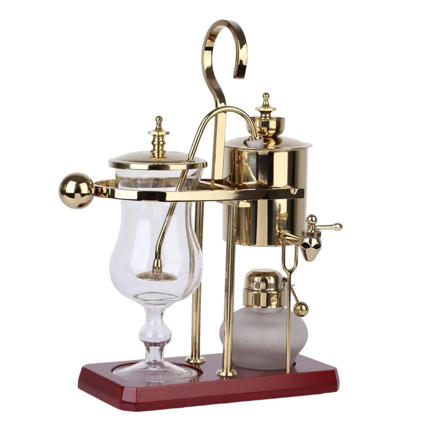 Coffee Pot, 450ml Vacuum Pot Coffee, Vintage With Manual, Elegant Belgium Brew Machine, Siphon Coffee Maker 4 Coffee Pot, 450ml Vacuum Pot Coffee, Vintage With Manual, Elegant Belgium Brew Machine, Siphon Coffee Maker - Afbeelding 2