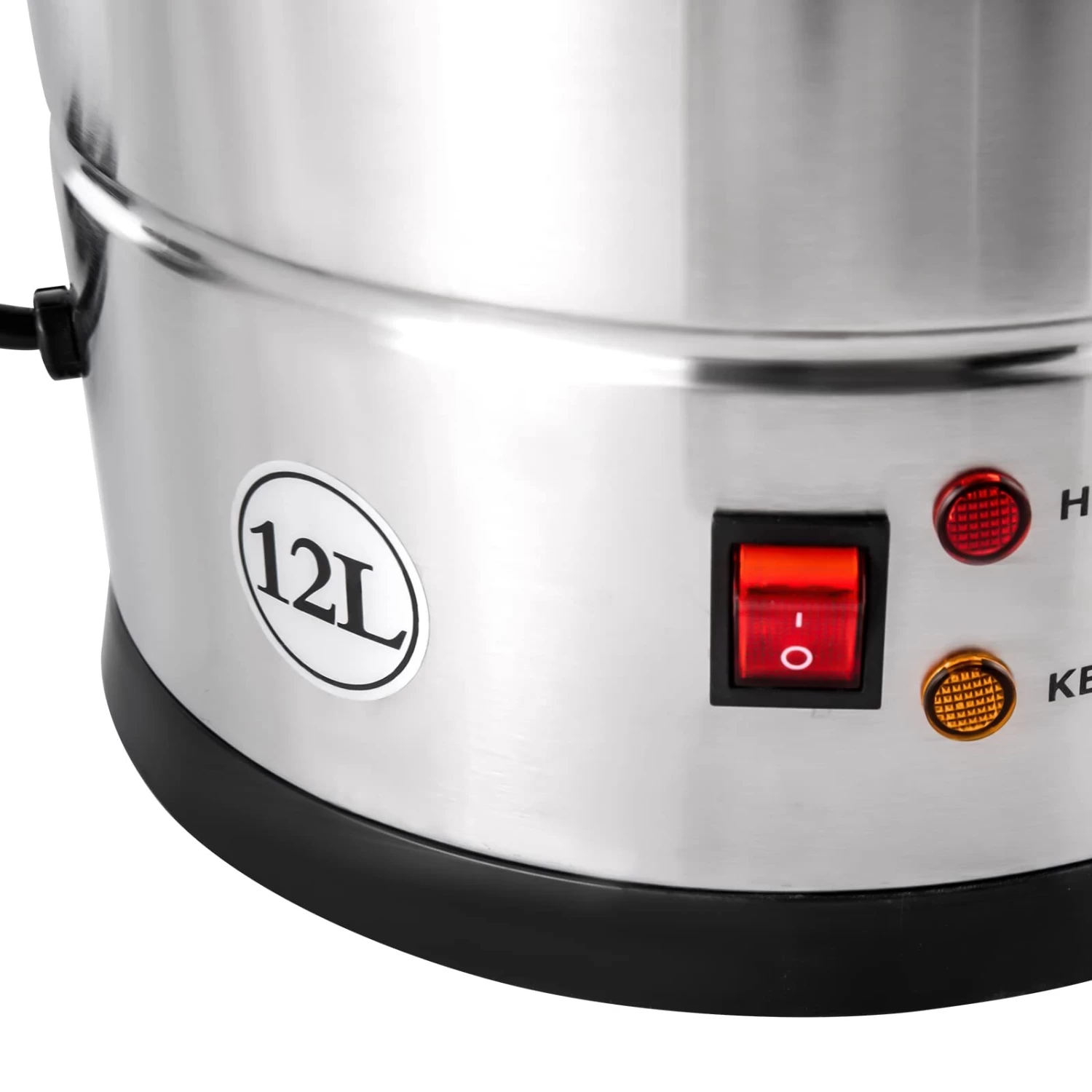 Commercial Grade Stainless Steel 12L Coffee Urn,1KW Coffee Maker Hot Water Pot,Electric Beverage Dispenser 8 Commercial Grade Stainless Steel 12L Coffee Urn,1KW Coffee Maker Hot Water Pot,Electric Beverage Dispenser - Afbeelding 6