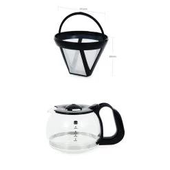 Compact Coffee Maker Electric Coffee Drip Machine Warmer 0.6L 220V -Koffie Kunst Compact Coffee Maker Electric Coffee Drip Machine Warmer 0.6L 220V 5
