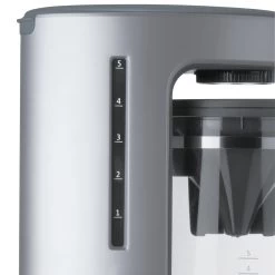 EC-DAC50SA ZUTTO 5 Cup Coffee Maker, Silver
