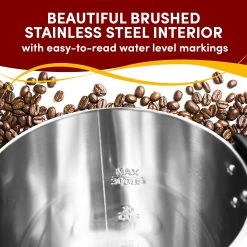 Elite Cuisine Stainless Steel 30 Cup Coffee Urn