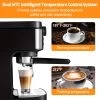 Espresso Machine 20 Bar Coffee Machine With Foaming Milk Frother Wand, 1300W No-Leaking 900 Ml Removable Water Tank Coffee Maker -Koffie Kunst Espresso Machine 20 Bar Coffee Machine with Foaming Milk Frother Wand2C 1300W No Leaking 900 ml Removable Water Tank Coffee Maker