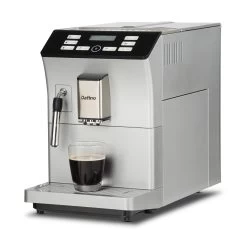 Espresso Machine Fully Automatic Coffee Machine With Milk Tank, Silver 14 Espresso Machine Fully Automatic Coffee Machine With Milk Tank, Silver -Koffie Kunst Espresso Machine Fully Automatic Coffee Machine with Milk Tank2C Silver 2