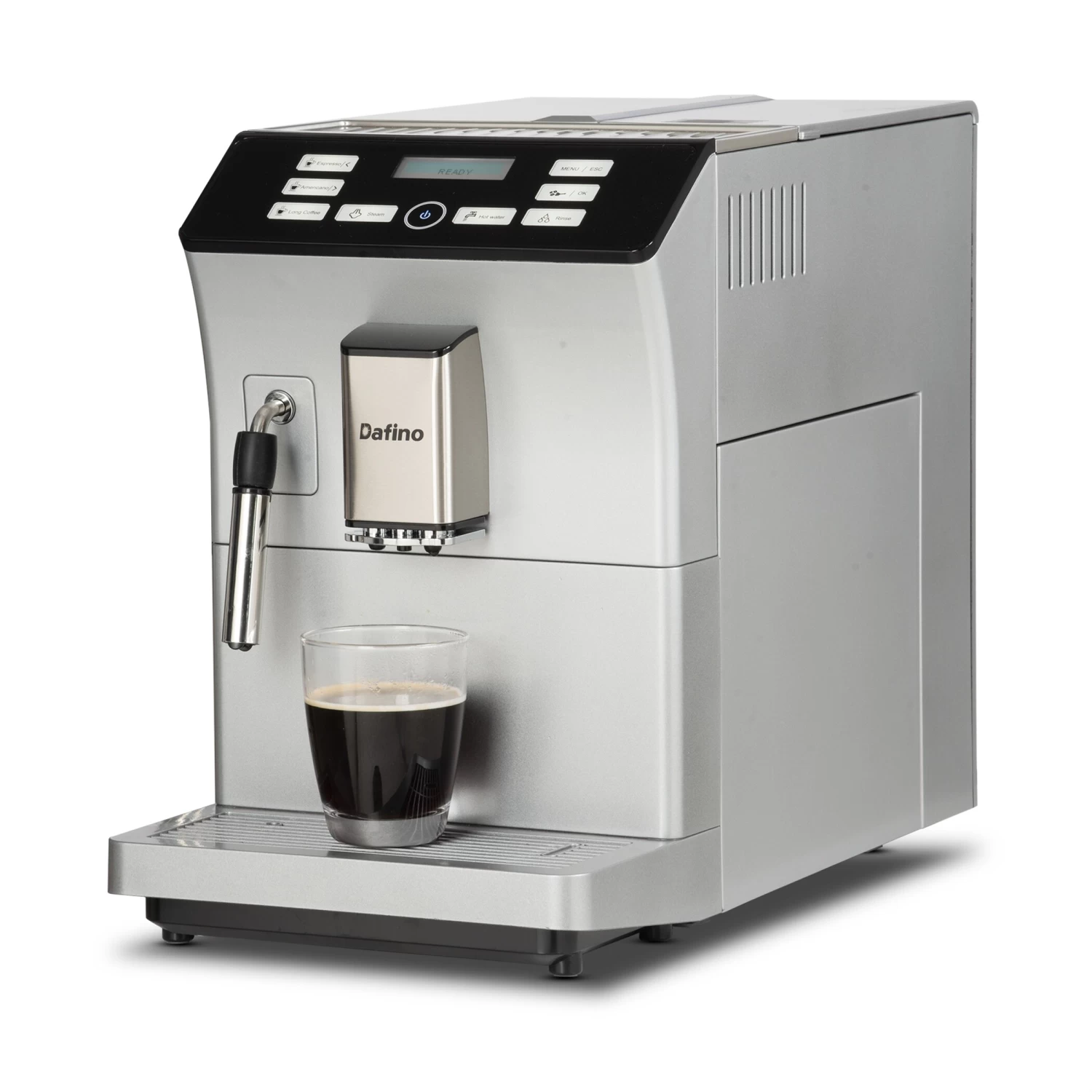 Espresso Machine Fully Automatic Coffee Machine With Milk Tank, Silver 5 Espresso Machine Fully Automatic Coffee Machine With Milk Tank, Silver - Afbeelding 3