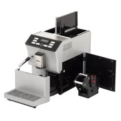 Espresso Machine Fully Automatic Coffee Machine With Milk Tank, Silver 17 Espresso Machine Fully Automatic Coffee Machine With Milk Tank, Silver -Koffie Kunst Espresso Machine Fully Automatic Coffee Machine with Milk Tank2C Silver 5